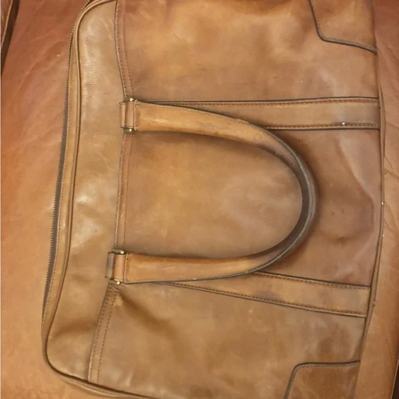 Coach Brown Leather Men's Bag